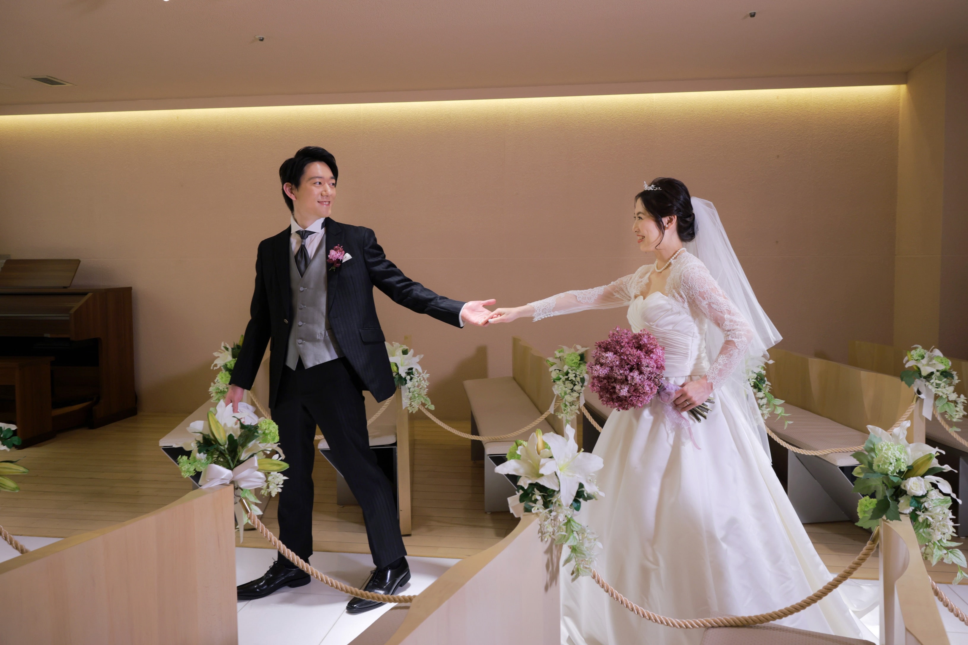 【川崎日航ホテル】クラシカルなチャペルでフォトウェディング♪